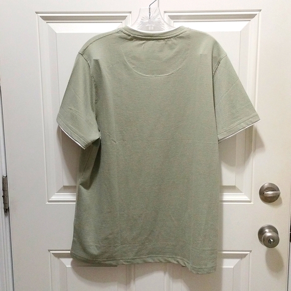 Denim & Flower Sage Green Short Sleeve Tee ,Size XL - Picture 2 of 6